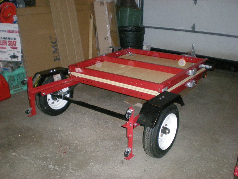 Folding 4x8 flatbed assembly [pics] - MyTractorForum.com - The