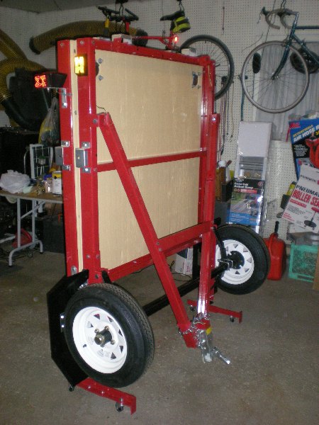 Folding 4x8 Flatbed Assembly Pics My Tractor Forum